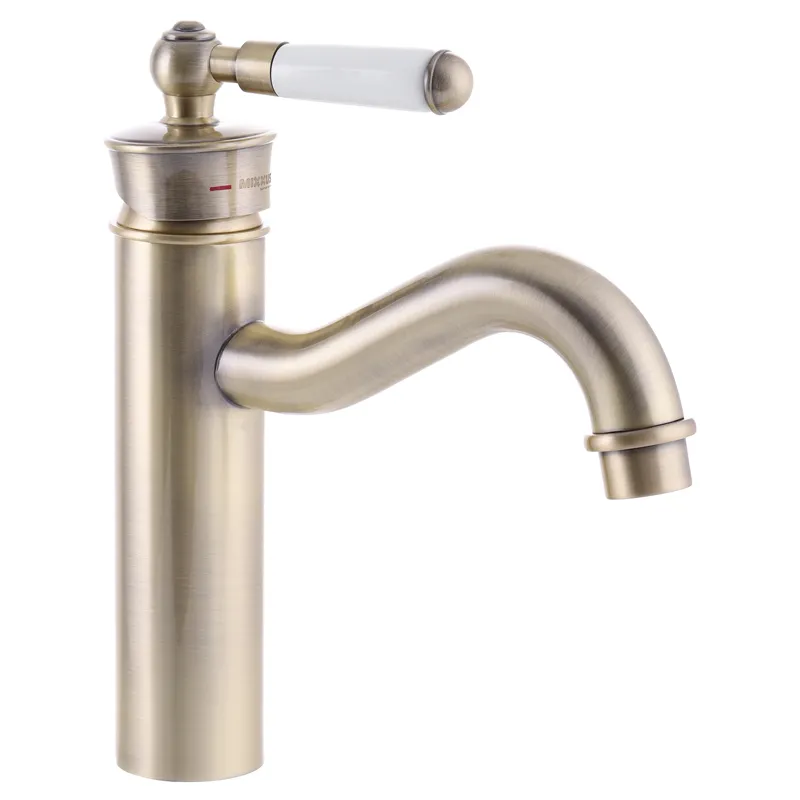 Змішувач для умивальника Mixxus Premium Vintage 001-B Бронзовий Харків - фото 1