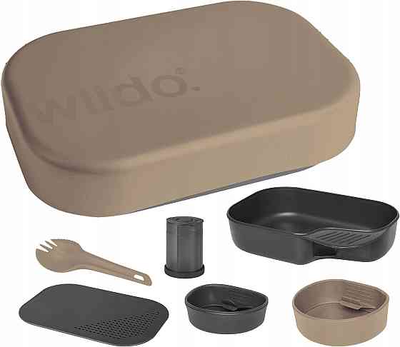 Туристичний Набір Посуд на 1 персону Wildo "Camp-A-Box Complete" (10265) Desert Нововолинськ