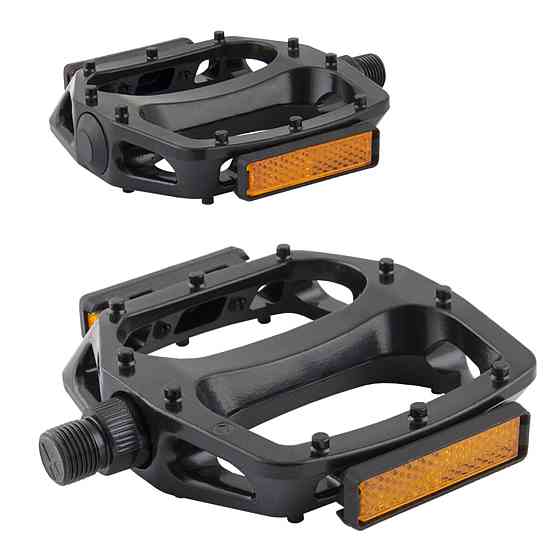 Велосипедні педалі Grey's із алюмінієвого сплаву, чорні, 1 пара GR14440 Київ