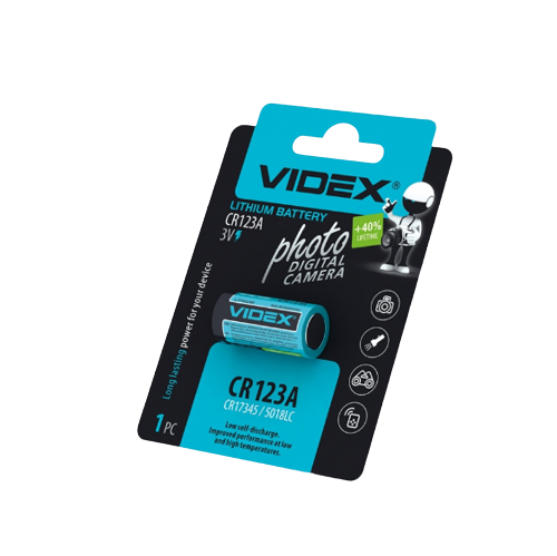 Батарейка CR123 (бл-1шт) Videx Житомир