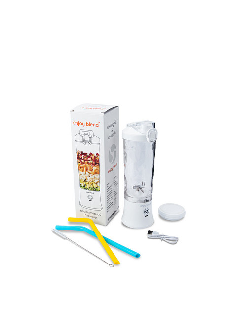 Портативный блендер ENJOY BLEND 63761029 белый Киев - изображение 2