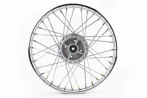 Диск задній спицьований (колесо) 1,4-17" DELTA, хром (вісь 12мм) Київ