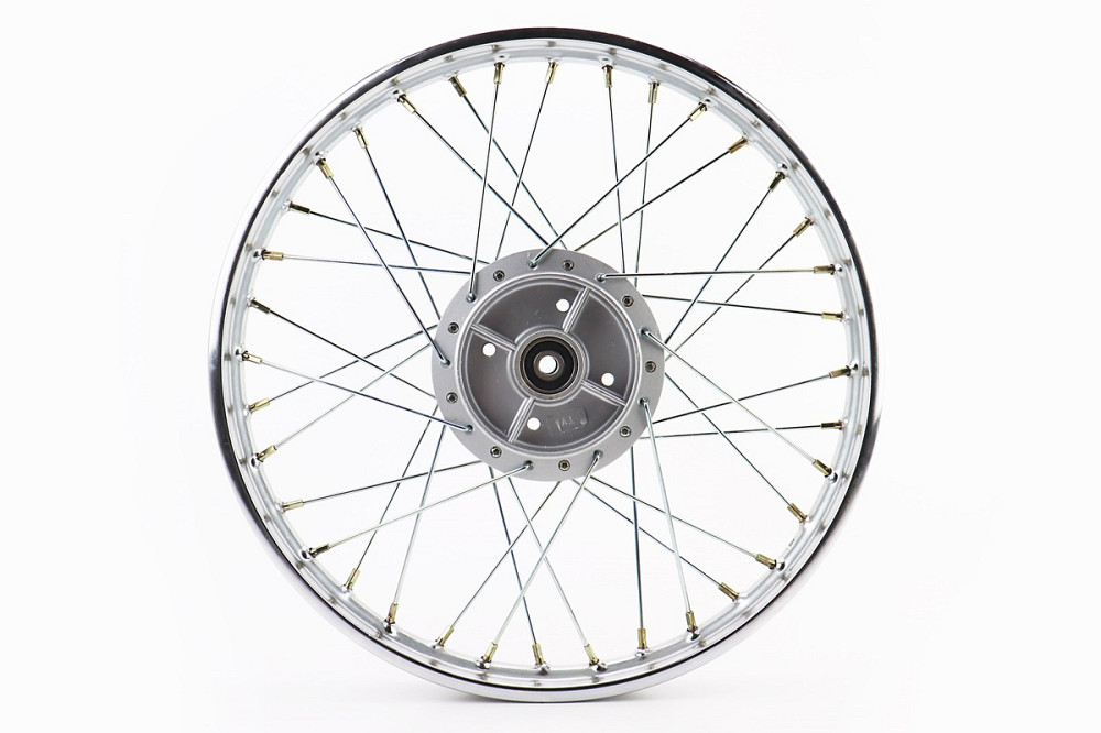 Диск задній спицьований (колесо) 1,4-17" DELTA, хром (вісь 12мм) Київ - фото 3