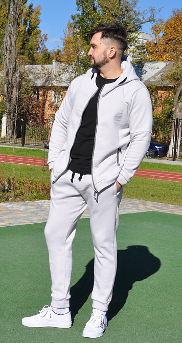 Тёплый костюм на флисе на змейке (50) Киев - изображение 2