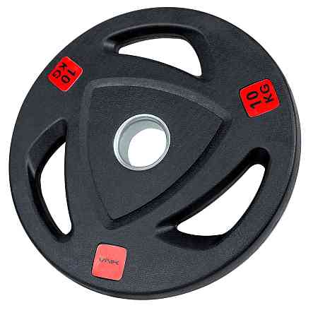 Диск для штанги VNK Black 10 кг (1 шт) Кам'янське