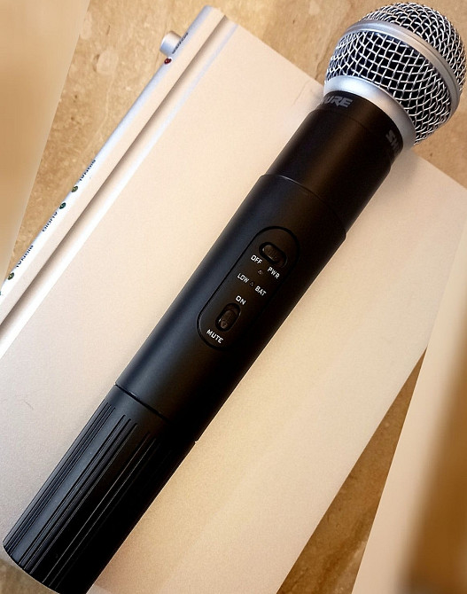 Комплект беспроводных микрофонов Shure SH-500 (2 микрофона SM-58II) Киев - изображение 1