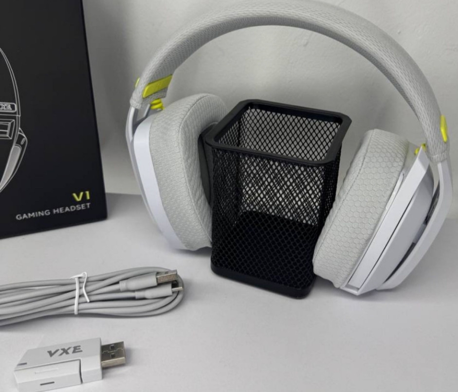 Стильні нові білі навушники VGN VXE V1 Київ - фото 5