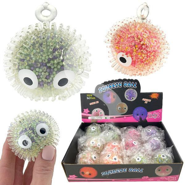 Антистрес м'ялка з пінопластом для дітей світиться 12 шт Київ - фото 1