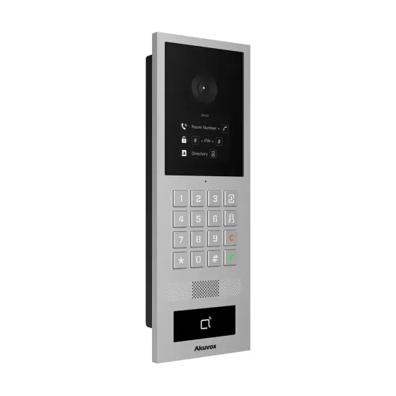 IP-відеопанель багатоабонентська 2Mp Akuvox S532 з екраном 2.8