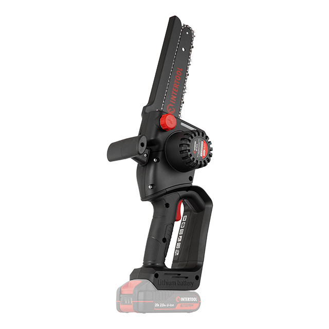 Міні-пилка ланцюгова акумуляторна безщіткова 20 В, шина 20 см, 7,5 м/с, без ЗП та АКБ, STORM INTERTOOL WT-9210 Киев - изображение 10