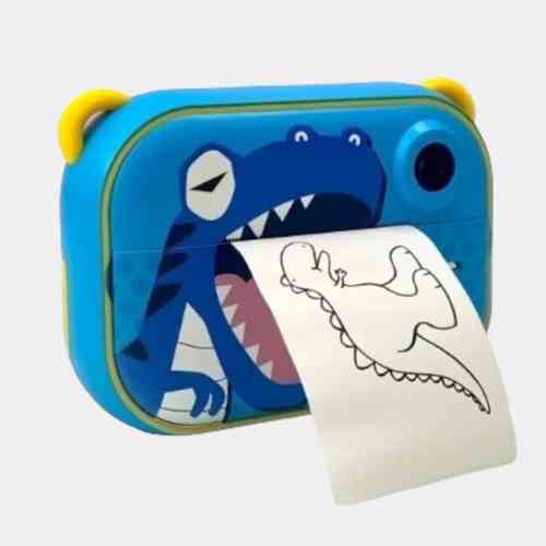 Фотоапарат іграшка дитяча, Дитячий цифровий фотоапарат з миттєвим друком фото Маленький EC-60 Івано-Франківськ