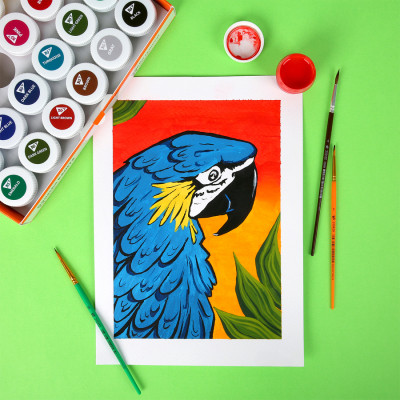 Гуашевые краски Yes Orange Line 24 кольорів по 20 мл (230434) Винница - изображение 7