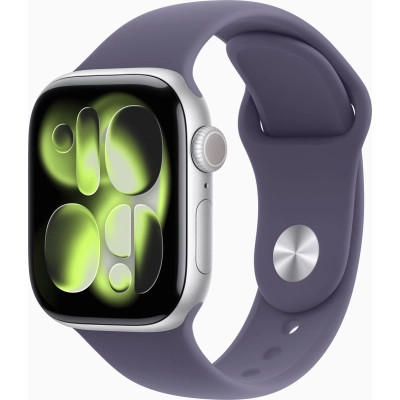 Смарт-годинник Apple Watch Series 11 GPS 42mm Silver Aluminium Case with Purple Fog Sport Band - M/L (MEU74RK/A) Вінниця - фото 1