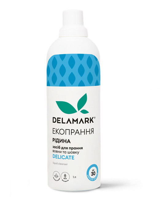 Жидкость для стирки Royal Powder Delicate DeLaMark 1 л Киев - изображение 1