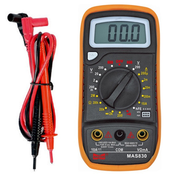 Багатофункціональний мультиметр для електриків, Кращий цифровий мультиметр, Мультиметри для роботи TD-47 Львів - фото 1