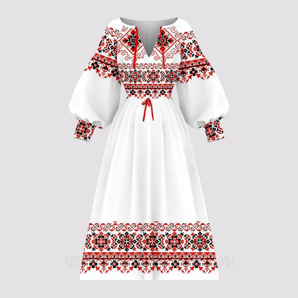 Жіноча сукня з узором Орнамент принт зелений Кривий Ріг - фото 2