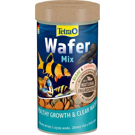 Корм Tetra Wafer Mix для аквариумных донных рыб таблетки 119г/250мл Киев