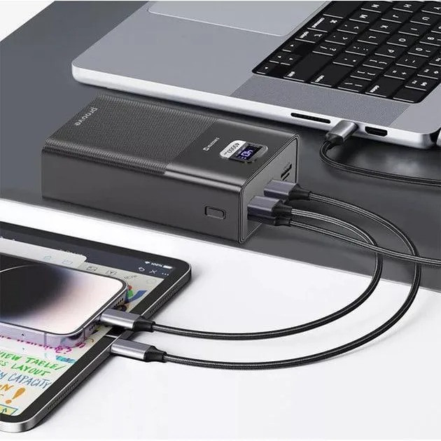 Універсальна мобільна батарея Proove Giant Lite 22.5 W 40000 mAh Black (PBGI20312201) Чорний Харьков - изображение 4