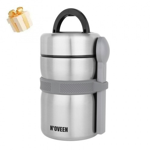 Термос харчовий Noveen TB961 Silver Дніпро - фото 1