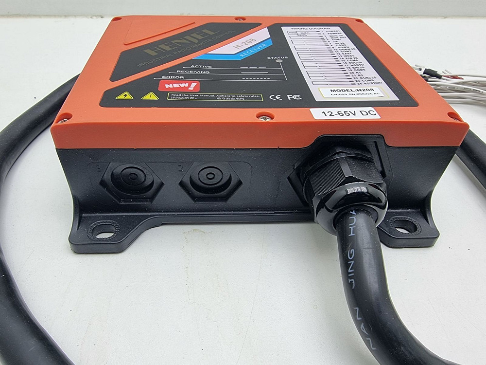 Безпровідний пульт дистанційного керування Henjel H208 низької або високої напруги для крана Луцьк - фото 6