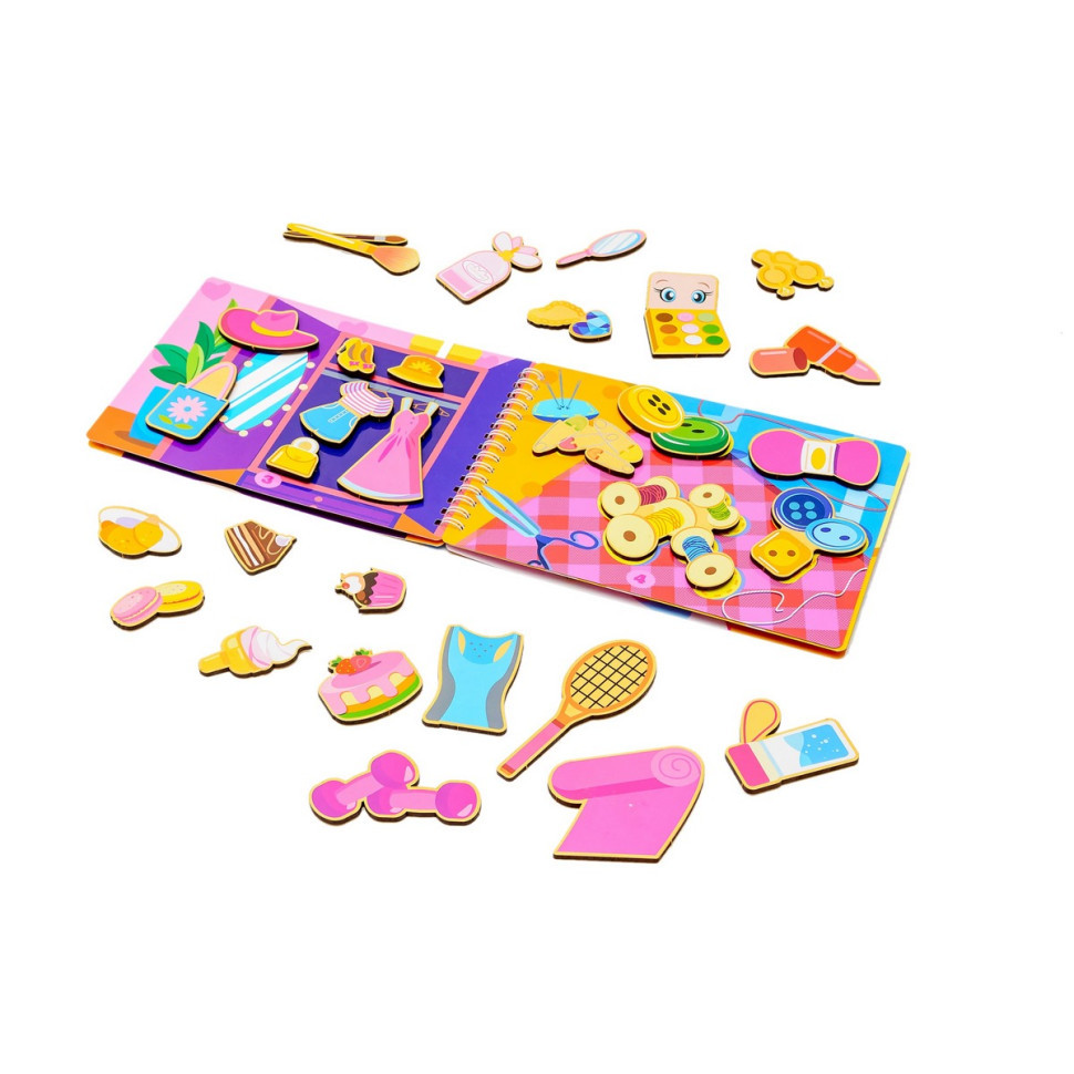 Розвиваючий Альбом для дівчаток Puz-22921 Вінниця - фото 2