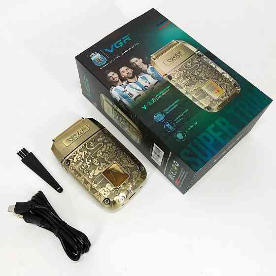 Електричне бездротове гоління, Акумуляторна машинка для стрижки, Бездротова електробритва для бороди JK-53 Львів