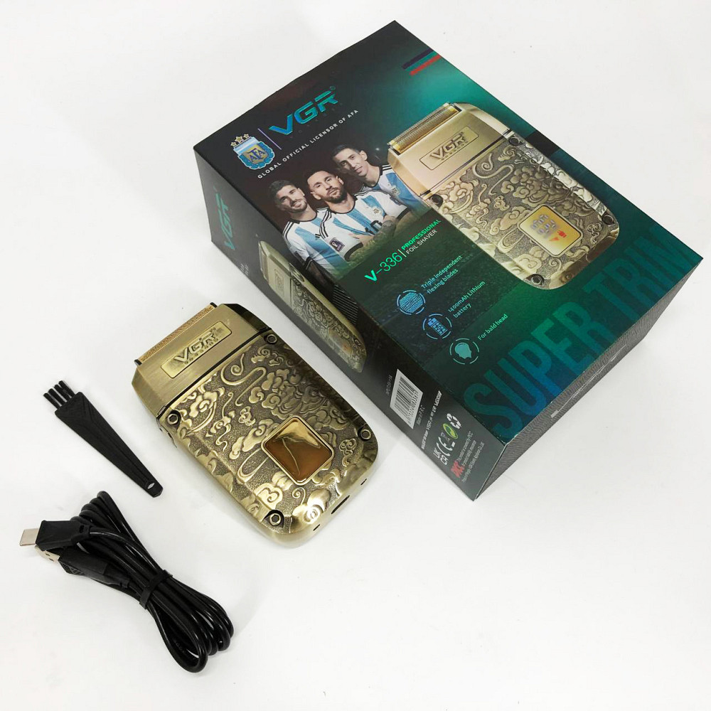 Компактная электробритва мужская VGR, Профессиональная электробритва бритва для бороды JK-53 Львов - изображение 2