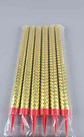 Фейерверк для торта (холодный фонтан), 20 см 6 шт (1 пачка) Харьков