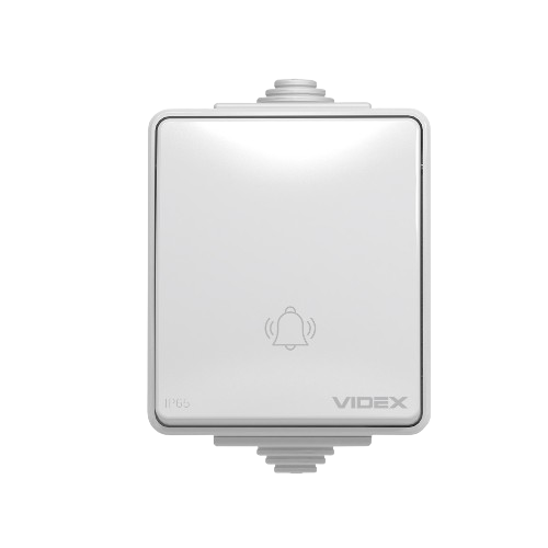 BINERA сірий Клавіша дзвінка зовнішня IP65 Videx Житомир