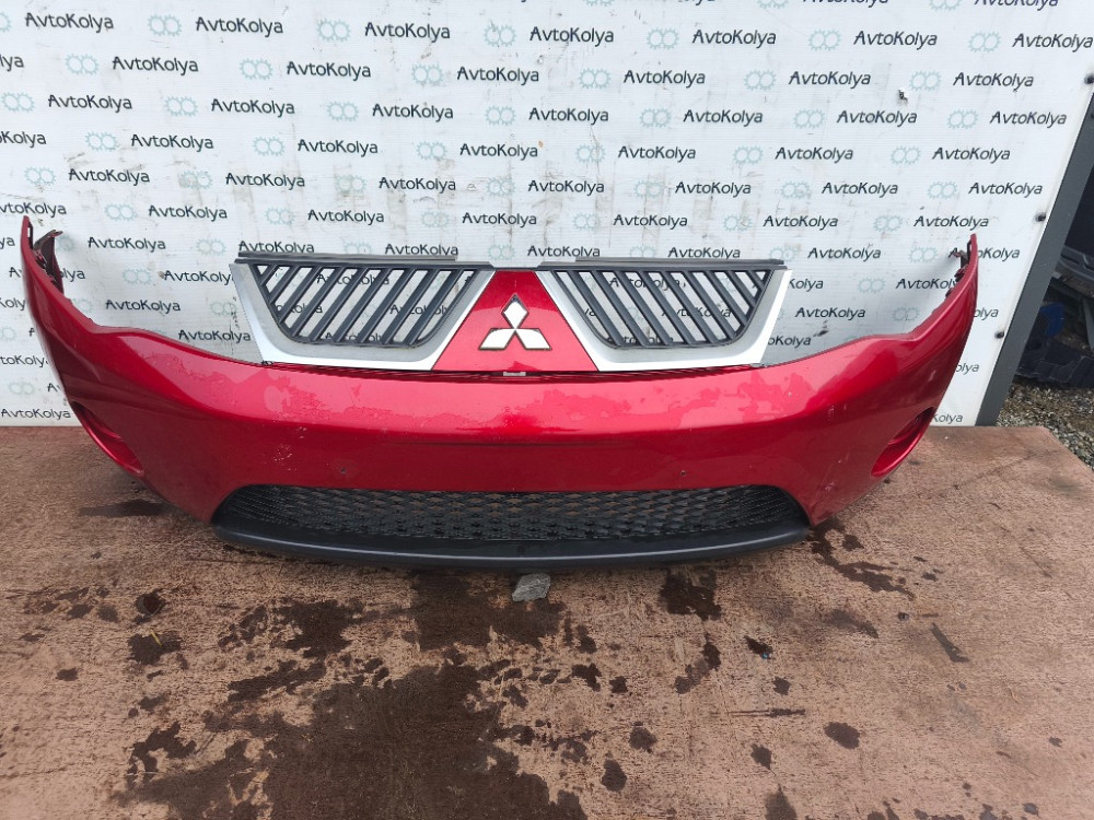 Бампер передній Mitsubishi Outlander XL 2007-2010 Ковель - изображение 2