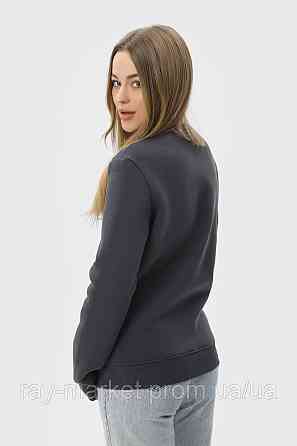 Світшот жіночий базовий утеплений RAY BASIC бежевий (U0301W-Cream) XXL Київ