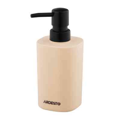 Набор для ванной комнаты Ardesto Vigor 3 предмета Бежевый 380 мл (ARHB3106MB) Винница
