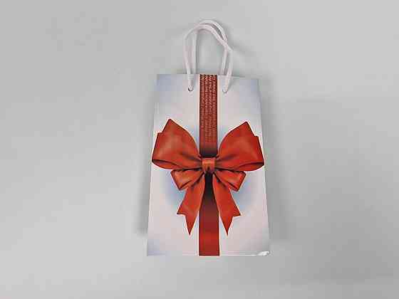 Пакет паперовий подарунковий малий 11/18/5 (арт М079) (12 шт.) Харків