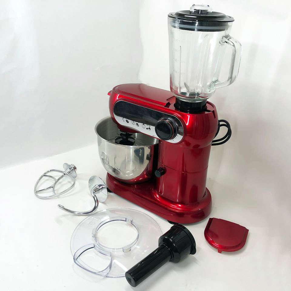 Кухонный помощник миксер тестомес планетарный Crownberg CB 3404, Мощный ручной миксер CA-46 Львов - изображение 11