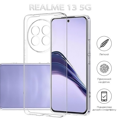 Чохол до мобільного телефона BeCover Realme 13 5G Transparancy (712764) Вінниця - фото 5