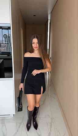 Жіноча базова кофта з відкритими плечима трикотаж рубчик Чорний, 50/52 Одеса