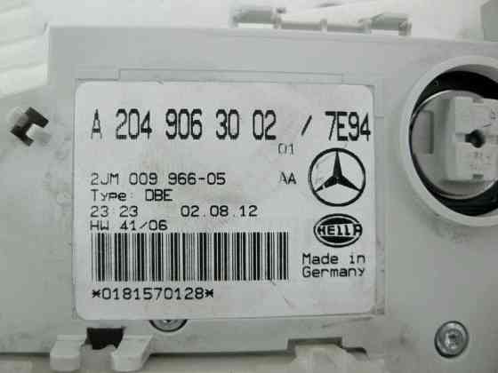 Mercedes-Benz  A2049063002 7E94 Плафон стельовий передній сірий C-Class W204 E-Class C207 Одесса