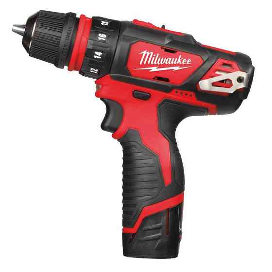 Дриль-шурупокрут акумуляторний MILWAUKEE, M12 BDDXKIT-202C (+ заряд.пристрій, 2 акум.Х 2Аг, 3 насадки, HD Одесса