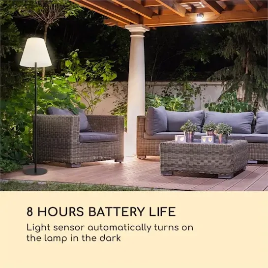 УЦІНКА! Світильник торшер на сонячній батареї Blumfeldt Moody Solar ST з Німеччини Дніпро - фото 14