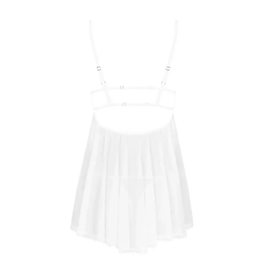 Пеньюар і трусики Obsessive Heavenlly babydoll & thong XL/2XL Львів - фото 4