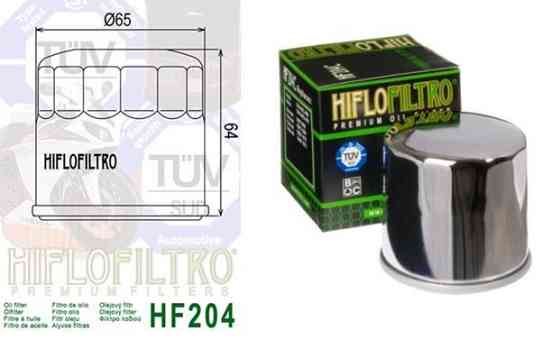 Фільтр масляний для Хонда, Kawasaki, Triumph, Yamaha (Ø65, h-64) (HF 204, KY-F-010) Мукачево