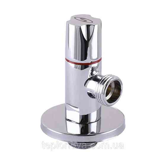 Кран полуоборотный угловой SOLOMON 1/2″х3/4″ 9081 Черновцы