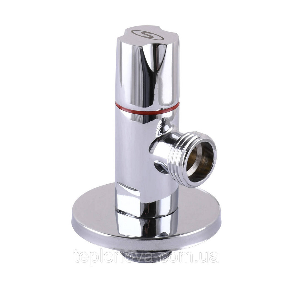 Кран полуоборотный угловой SOLOMON 1/2″х3/4″ 9081 Черновцы - изображение 2