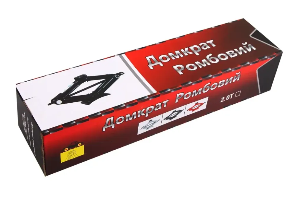 Домкрат ромб 2.0 т  111-398мм (с резинкой) Винница - изображение 2