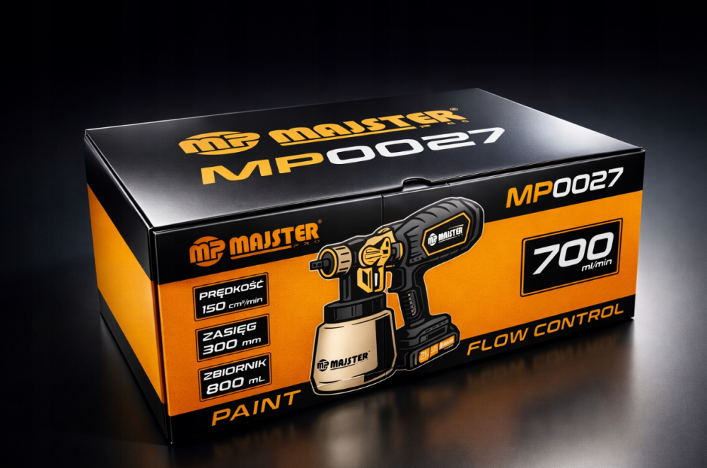 Фарбопульт акумуляторний Majster Pro 700 мл/хв (Польща) Київ - фото 8