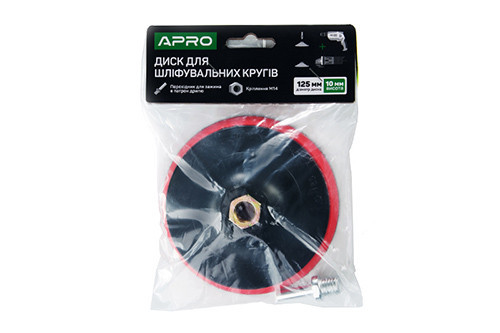 Тримач кругів на липучці 10 мм APRO Рівне - фото 1