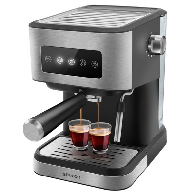 Рожковая кофеварка эспрессо Sencor SES 4020SS Винница - изображение 1