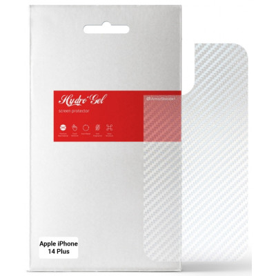 Плівка захисна Armorstandart back panel Apple iPhone 14 Plus Carbone Transparent (ARM64968) Вінниця - фото 1