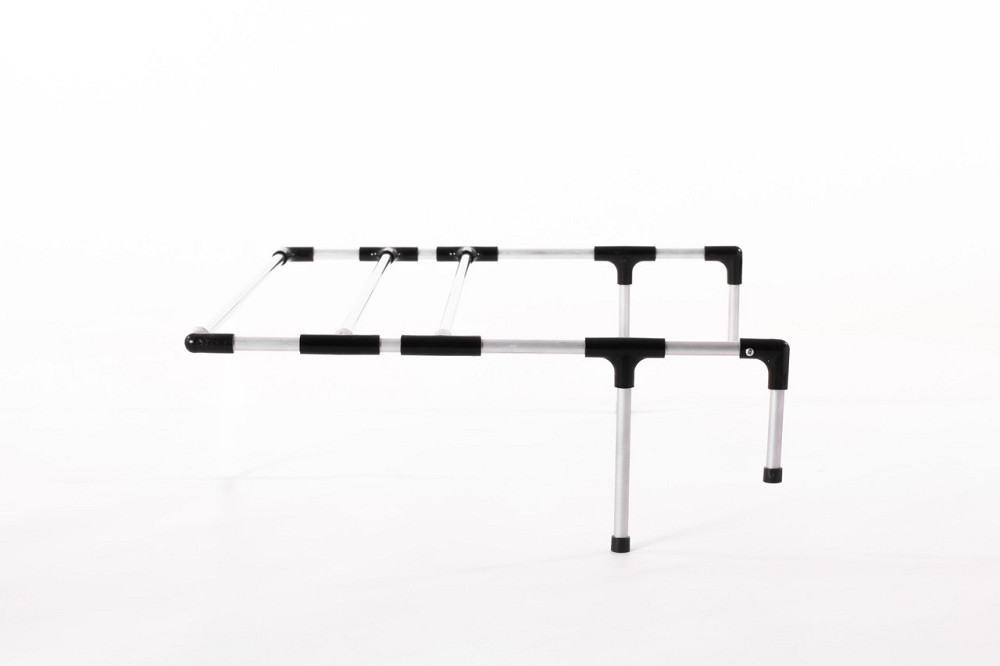 Сушарка для білизни та взуття на батарею, балкон, радіатор складна з нержавіючої сталі з регульовано Бориспіль - фото 4