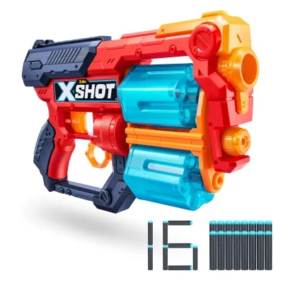 Іграшкова зброя Zuru X-Shot Red Швидкострільний бластер EXCEL Xcess TK-12 (16 патронів) (36436R) Вінниця - фото 1